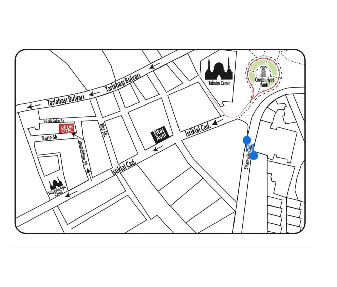 Ufuk Hotel 이스탄불 외부 사진